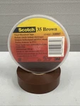 3M 35 Scotch Vinyl Electrical Color Coding Tape, 3/4 X 66 Ft, Brown. Fixed Price $7.99.