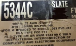 Alpha Wire 5344C 22/19P Xtraguard Suprashield Control/instrument Cable /10FT. Fixed Price $299.99.