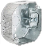 Raco 146 Steel 1.5 Octagon Electrical Box With Cable Clamps. Fixed Price $59.99.