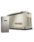 New Generac 7291 Guardian 26KW Home Standby Generator W/ 200 Amp Se Rated Ats. Fixed Price $2155.00.