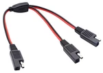 Aaotokk 30CM Sae Y Splitter Adapter Cable - 1 2 Dc Power Red Black. Fixed Price $11.94.