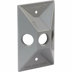 Bell Rectangular Cluster Weatherproof Outdoor Box Cover Gray- 5189-5/527415. Fixed Price $5.90.