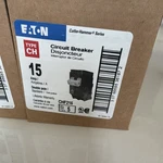Eaton CHF215 Type 15A 2-POLE Circuit Breaker Trip Indicator 120/240V Pack. Fixed Price $78.99.