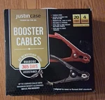 Justin Case 20FT Gauge Booster Cable: 225 Amps Jumper Cables *480. Fixed Price $32.00.