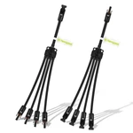 Newpowa 1 4 Y Solar Panel Connectors Parallel Branch Cable Wire .... Fixed Price $26.37.