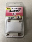 Jandorf 60607 X 1-1/4" Ceramic Fuse, Abc Fca, 12 Amp. 2PK., I932. Fixed Price $9.99.