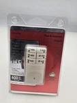 Pass & Seymour 7 Button Timer Light Switch Almond Color RT1LACCV4. Fixed Price $29.95.
