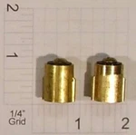Kohler Brass Plunger Set 1 Hot And Cold # 22948 22947. Fixed Price $5.49.