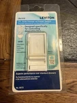 Leviton 300W Slide Dimmer W/ Preset Switch White - 6673 New Sealed Of 4. Fixed Price $32.00.