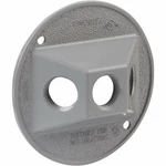 Bell Gray Round Cluster Weatherproof Outdoor Box Cover 5197-5 / 531133. Fixed Price $6.89.