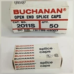 Ideal Buchanan 2011S Copper Splice Caps Crimp Connectors 14-4 Awg 50 Count Box. Fixed Price $19.80.