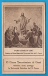Sacred Heart Of Jesus Prayer Slem Saint Holy Card Image Pious MA1050. Fixed Price $17.47.