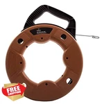 Southwire Fish Tape 125FT 1/8" Steel Pulling Tool Case Handle. Fixed Price $65.79.