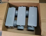 3 Carlon E985J-CAR 2" Conduit Body "lr". Fixed Price $45.00.