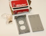Slater 3710 Weatherproof Outlet Cover Vertical Self Closing Lexan & Gasket Nos. Fixed Price $14.00.