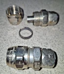 Devilbiss P-HC-4548 3/8 Nps Hose Connection Fitting Lot Of 2. Fixed Price $18.95.