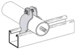 B-line B2010ALW/SS6, Aluminum, 1" Rigid Strut Strap With 316 Hardware, Pc. Fixed Price $12.80.