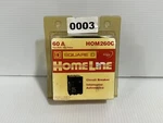 Square HOM260C Home Line Circuit Breaker Double Pole, Amp (new Old Stock). Fixed Price $24.95.