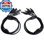 Renogy Solar Panel Adaptor Cable Branch Connector 4 1 Pair Black. Fixed Price $52.27.