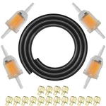 Atmoaus 1/4 Inch Line Kit, With 5FT+4FUEL FILTER+16CLAMPS. Fixed Price $21.01.