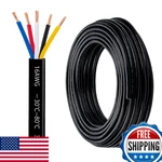 16 Gauge 5 Conductor Electrical Wire Awg Oxygen-free Copper Pvc Stranded. Fixed Price $57.24.