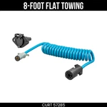 Curt Ft Flat Towing Way Rv Blade 4 Round Dinghy Vehicle Adapter 57285. Fixed Price $110.99.