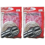 Audiopipe CABLE1225 25FT Gauge Clear Speaker Wire For Car & Home (pack Of 2). Fixed Price $36.13.