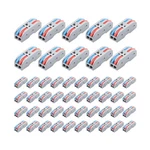 Alitove 50PCS Electrical Connectors Push In Lever Nuts Quick Co... Usa Fast Ship. Fixed Price $29.39.