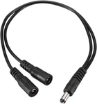 Uxcell To Female 5.5MM 2.1MM 32CM Dc Power Splitter Cable For Router,. Fixed Price $14.95.