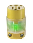 Leviton 515CV-LIT Grounding Lighted Cord End Replacement Pack Green. Fixed Price $19.61.