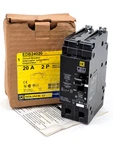 EDB24020 Square Amp 480 Volt Pole Circuit Breaker - Next Day Option New. Fixed Price $324.99.