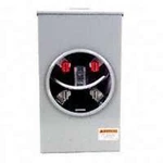 Siemens Murray SJ102AX Ringed Meter Socket, 1-PHASE, 135 A, 300 V, 4-JAW, Overhe. Fixed Price $189.68.