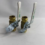 Lot Of # FNWX432G Full Port Forged Brass Ball Valve 1". Fixed Price $49.99.