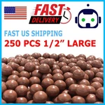 250 Qty Count Biodegradable Slingshot Ammo 1/2" Inch Precision Hard Clay Balls. Fixed Price $9.95.