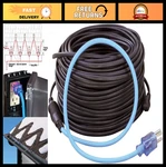 30FT Roof & Gutter Deicing Kit 150W Heating Cable, 2FT Power Cord, Indicator. Fixed Price $57.99.