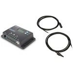 Renogy 10A 12V/24V Pwm Negative Ground Solar Charge Controller Compact Lcd. Fixed Price $65.91.