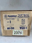 Appleton VGU-1 Pressure Cast Aluminum Fixture Guard 60-150 Watts. Fixed Price $29.99.