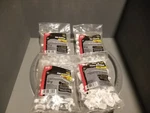 Lot Of 4 Gardner Bender Coaxial Wood Staples, 50PK, 7/16" (11MM), PR-50. Fixed Price $23.75.