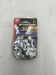 (25-PK) Gardner Bender Nm Cable Staples White 1/2" PS-1550TD. Fixed Price $8.99.