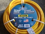 U.s. Wire 100 Ft. Single Tap Extension Cord W/ Lighted Ends 10/3 Ga. Sjwt-a 300V. Fixed Price $204.00.