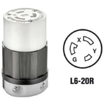 5-LEVITON 20A 250V 3-WIRE 2-POLE Industrial Grade L6-20R Locking Cord Connector. Fixed Price $115.89.