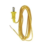 Jandorf 60136 Gold SPT-1 18 Ga. Lamp Cord 96 In. With Polarized Plug. Fixed Price $9.16.