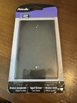 Amerelle 68BDB Aged Bronze 1-BLANK Stamped Steel Wall Plate. Fixed Price $5.00.