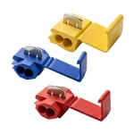 60PCS Solderless Quick Splice Wire Connectors, 22-10 Awg Lock Snap Electrical.... Fixed Price $17.09.