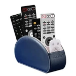 Remote Control Holder, Pu Leather 5-COMPARTMENT Desk Organizer Storage Caddy. Fixed Price $16.99.