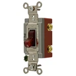 HBL1221PL - Hubbell Pilot Light Toggle Switches. Fixed Price $60.49.