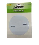 New Jandorf 60220 Blank-up Kit 4-3/4" White Finish (lot Of 5) Fast Shipping. Fixed Price $25.89.