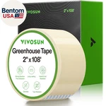 Greenhouse Repair Tape, 6.3 Mil 2" X 108' Weatherproof Clear Poly Patch. Fixed Price $23.86.
