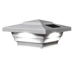 Classy Caps SL4400 Pvc Windsor Solar Post Cap, X 4", White. Fixed Price $45.67.