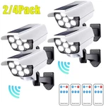 2/4PACK Solar 77 Led Outdoor Motion Sensor Lights Fake Security Camera Usa. Fixed Price $15.99.